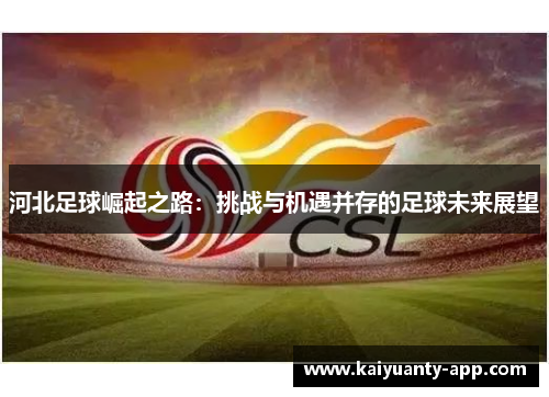 河北足球崛起之路：挑战与机遇并存的足球未来展望